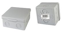 Коробка ОП 80х80х50мм, крышка, IP54, 7вх., без гермовводов (SQ1401-0822) Распаячная коробка