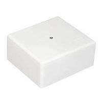 Коробка MB75 75х75х40 2P (1,5…6мм²), белая (46201HF-W) Коробка монтажная, огнестойкая, без галогена