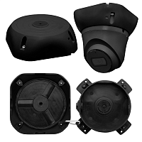 МК-3 (цвет черный) Монтажная коробка для крепления уличных видеокамер