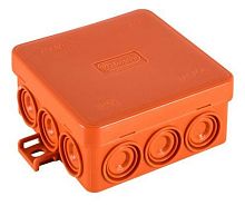 Коробка JBL085 2P IP55 (0,15...2,5мм²) 85х85х38 (43055HF) Коробка монтажная огнестойкая без галогена