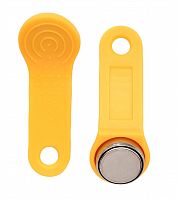 RW 1990 SLINEX (желтый) Ключ электронный Touch Memory с держателем