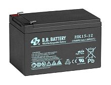 Аккумулятор герметичный свинцово-кислотный B.B. Battery HR 15-12