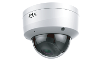 RVi-1NCD4054 (2.8) white Видеокамера IP купольная