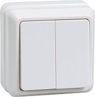 ВС20-2-0-ОБ 2 кл, белый (EVO20-K01-10-DC) Выключатель открытой установки "ОКТАВА"