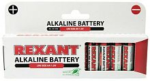Алкалиновая батарейка AA/LR6 1,5 V 12 шт. REXANT (30-1026) Элемент питания