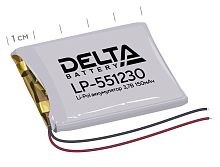 Delta LP-551230 Аккумулятор литий-полимерный призматический