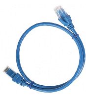 PC03-C5EF-1M (синий) Патч-корд FTP