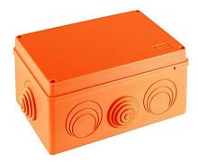 Коробка JBS210 210x150x100, 8 вых., 12P (1,5…10мм²) (43356HF) Коробка монтажная, огнестойкая, без галогена