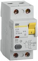 ВД1-63S 2Р 63А 100мА (MDV12-2-063-100) Выключатель дифференциального тока