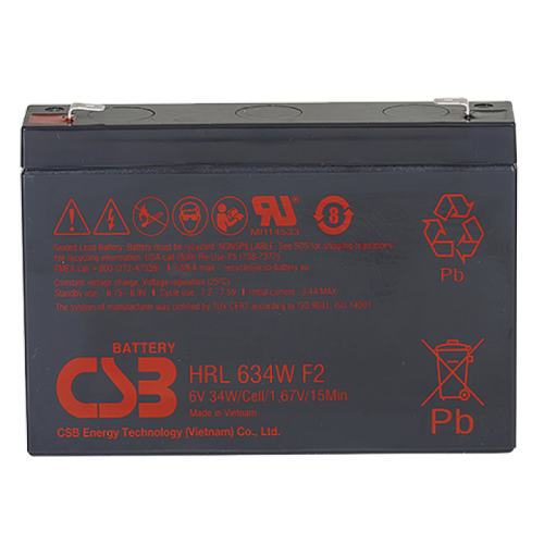 CSB HRL 634W FR Аккумулятор герметичный свинцово-кислотный
