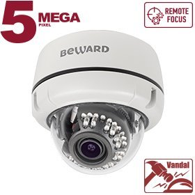B5350DVZ (2.7-13.5мм) Видеокамера IP купольная B5350DVZ (2.7-13.5мм) Видеокамера IP купольная