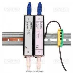 SP-IP/1000D Устройство грозозащиты цепей Ethernet SP-IP/1000D Устройство грозозащиты цепей Ethernet