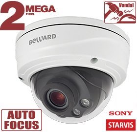 SV2016DVZ (2.7-13.5мм) Видеокамера IP купольная SV2016DVZ (2.7-13.5мм) Видеокамера IP купольная
