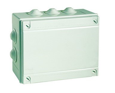 Коробка ответвительная с кабельными вводами IP55, 240х190х90 (54201) Коробка ответвительная с кабельными вводами 2х40 мм + 6х32 мм Коробка ответвительная с кабельными вводами IP55, 240х190х90 (54201) Коробка ответвительная с кабельными вводами 2х40 мм + 6х32 мм