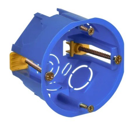 Коробка установочная Ø68х45 GENERICA (UKG10-068-045-000-P-UO) Коробка установочная СЗ для полых стен (пластиковые лапки) Коробка установочная Ø68х45 GENERICA (UKG10-068-045-000-P-UO) Коробка установочная СЗ для полых стен (пластиковые лапки)