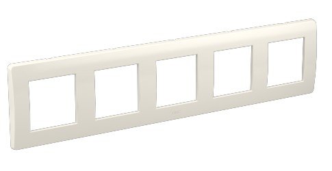 Рамка на 2+2+2+2+2 модуля (пятиместная), белая (75015W) Рамка пятиместная, Brava Рамка на 2+2+2+2+2 модуля (пятиместная), белая (75015W) Рамка пятиместная, Brava