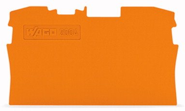 WAGO 2004-1292 Пластина торцевая и промежуточная WAGO 2004-1292 Пластина торцевая и промежуточная