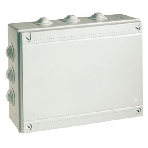 Коробка ответвительная с кабельными вводами IP55, 380х300х120 (54400) Коробка ответвительная Коробка ответвительная с кабельными вводами IP55, 380х300х120 (54400) Коробка ответвительная