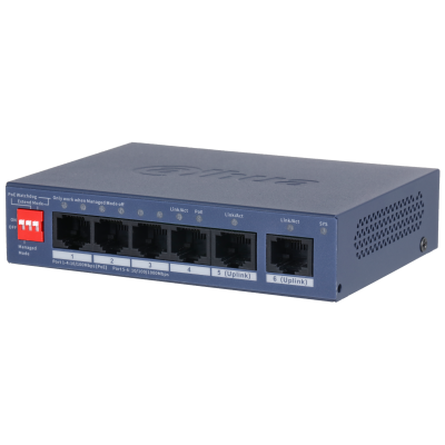 DH-CS4006-4ET2GT-36 Сетевой PoE коммутатор DH-CS4006-4ET2GT-36 Сетевой PoE коммутатор