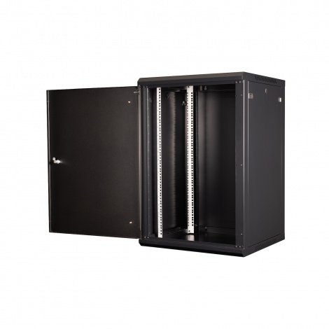 DR-645101 Шкаф телекоммуникационный 19" настенный, дверь металл, 18U фото 2 DR-645101 Шкаф телекоммуникационный 19" настенный, дверь металл, 18U фото 2