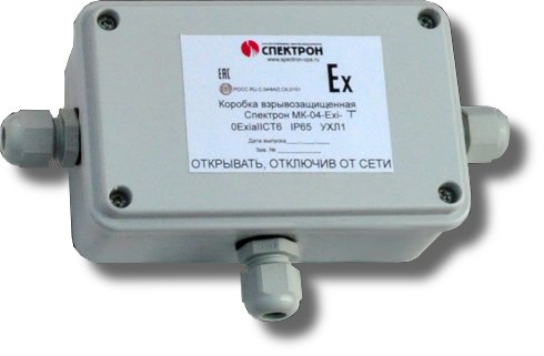 Спектрон-МК-04-Exi-Т Коробка коммутационная взрывозащищенная