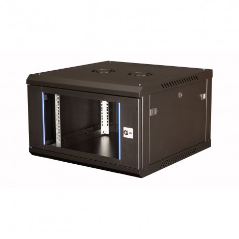 DR-631101 Шкаф телекоммуникационный 19" настенный, дверь стекло, 6U DR-631101 Шкаф телекоммуникационный 19" настенный, дверь стекло, 6U
