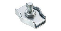 Соединитель (зажим) для троса одинарный Simplex 3 мм (CM622003) Соединитель (зажим) для троса