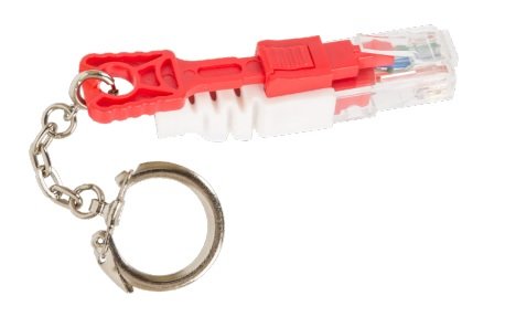 NMC-RJ-LOCK-RD Заглушка с замком для порта RJ45 NMC-RJ-LOCK-RD Заглушка с замком для порта RJ45