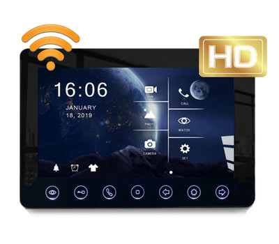 Видеодомофон JVS SPARK HD WiFi Black Видеодомофон JVS SPARK HD WiFi Black