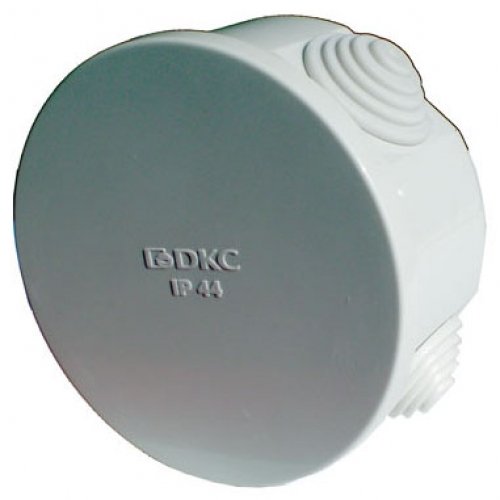 Коробка ответвительная с кабельными вводами IP44, 80х40 (53600) Коробка ответвительная Коробка ответвительная с кабельными вводами IP44, 80х40 (53600) Коробка ответвительная