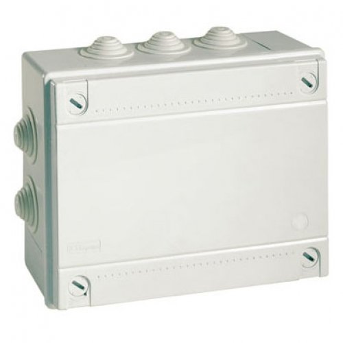 Коробка ответвительная с кабельными вводами IP55, 240х190х90 (54200) Коробка ответвительная Коробка ответвительная с кабельными вводами IP55, 240х190х90 (54200) Коробка ответвительная
