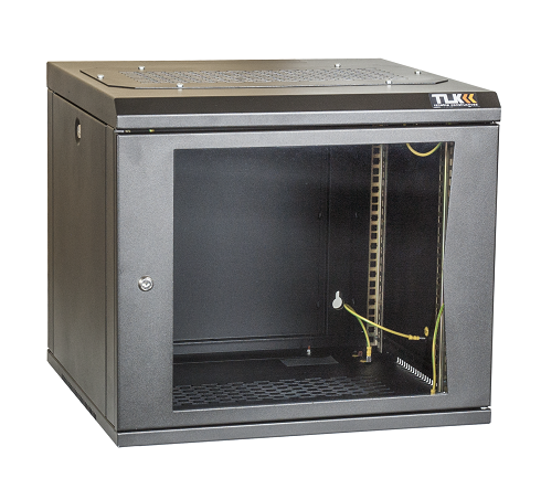 TWI-096060-R-G-BK Шкаф телекоммуникационный 19" настенный 9U TWI-096060-R-G-BK Шкаф телекоммуникационный 19" настенный 9U