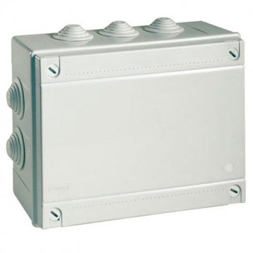 Коробка ответвительная с кабельными вводами IP55, 300х220х120 (54300) Коробка ответвительная Коробка ответвительная с кабельными вводами IP55, 300х220х120 (54300) Коробка ответвительная