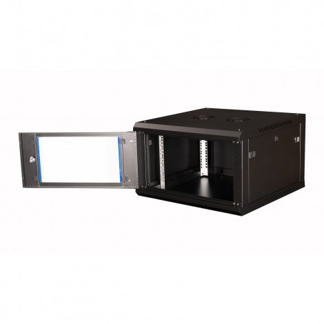 DR-631101 Шкаф телекоммуникационный 19" настенный, дверь стекло, 6U фото 2 DR-631101 Шкаф телекоммуникационный 19" настенный, дверь стекло, 6U фото 2