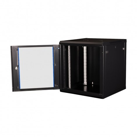DR-633101 Шкаф телекоммуникационный 19" настенный, дверь стекло, 12U фото 2 DR-633101 Шкаф телекоммуникационный 19" настенный, дверь стекло, 12U фото 2