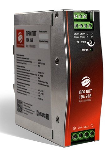 ПРО ППТ 10A 24VDC Преобразователь DC/DC ПРО ППТ 10A 24VDC Преобразователь DC/DC