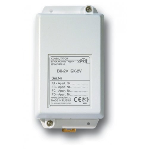БК-2V Блок коммутации домофона БК-2V Блок коммутации домофона