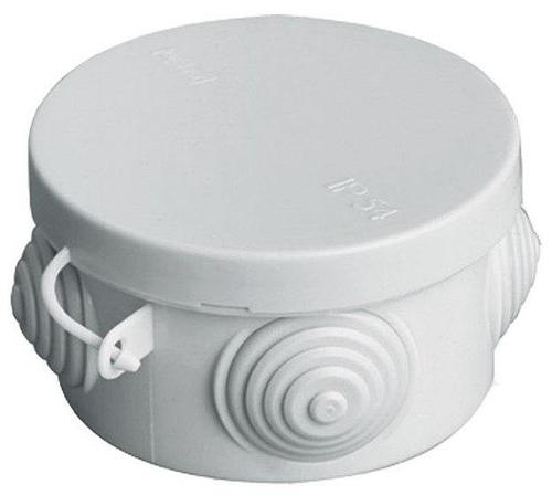 Коробка ОП D65х40мм, крышка, IP54, 4вх. (SQ1401-0101) Распаячная коробка Коробка ОП D65х40мм, крышка, IP54, 4вх. (SQ1401-0101) Распаячная коробка