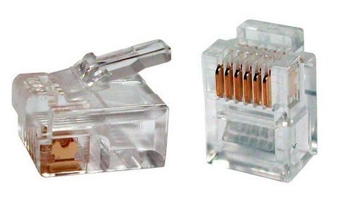 RJ-12 (6P6C) Разъем RJ-12 (6P6C) Разъем