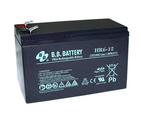 B.B. Battery HR 6-12 Аккумулятор герметичный свинцово-кислотный B.B. Battery HR 6-12 Аккумулятор герметичный свинцово-кислотный