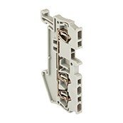 JXB-ST-1.5 3-проводная, серая (plc-jxb-st-1.5-3) Колодка клеммная пружинная