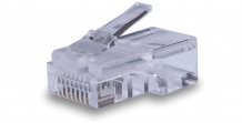 Коннекторы 8P8C UTP Cat.5e 3U (RJ-45) (100шт) (10-0205) Разъем RJ-45