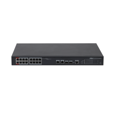 DH-PFS4218-16ET-190 Сетевой PoE коммутатор DH-PFS4218-16ET-190 Сетевой PoE коммутатор