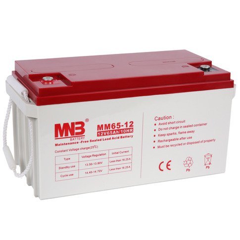 MNB MM 65-12 Аккумулятор герметичный свинцово-кислотный MNB MM 65-12 Аккумулятор герметичный свинцово-кислотный