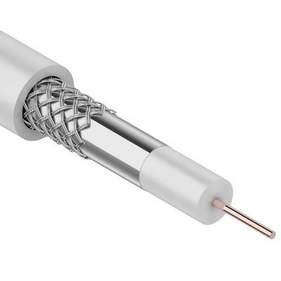 RG-6, CCS 1,00(15%) Al 32х0,12 In PVC Кабель коаксиальный омедненный RG-6, CCS 1,00(15%) Al 32х0,12 In PVC Кабель коаксиальный омедненный