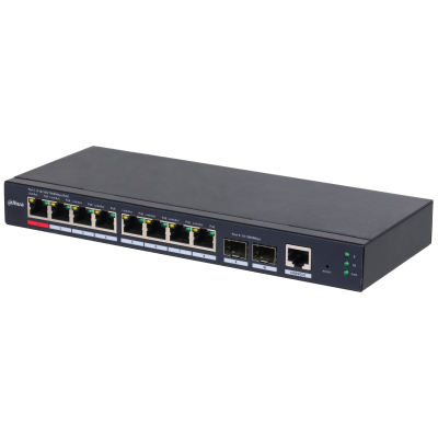 DH-S4210-8GT-110 Сетевой PoE коммутатор DH-S4210-8GT-110 Сетевой PoE коммутатор