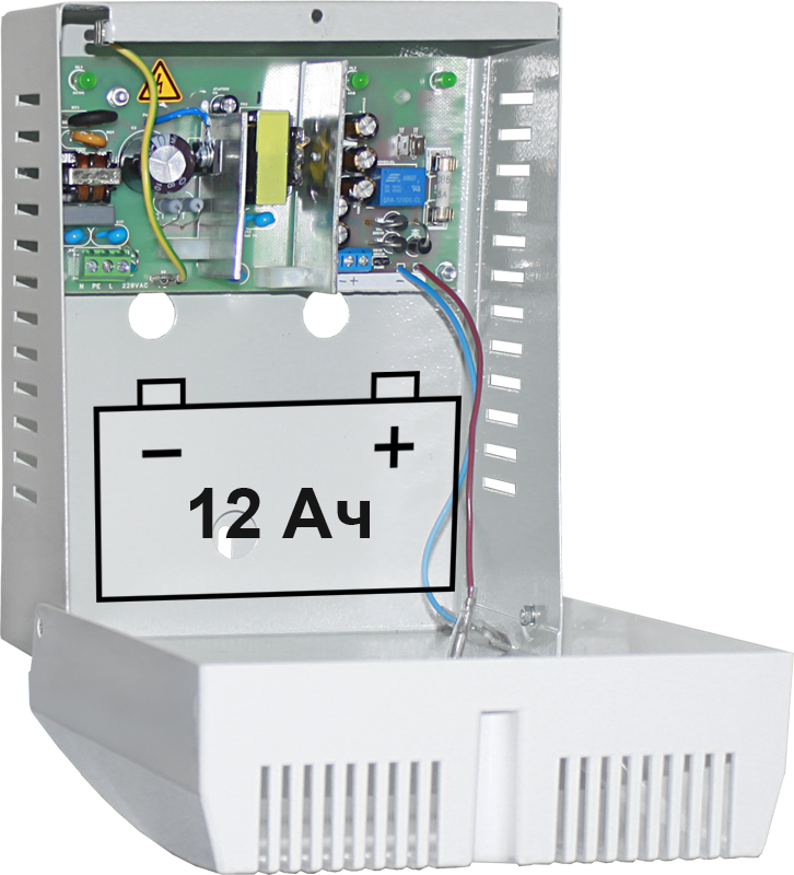 Блок питания для охранной сигнализации схема