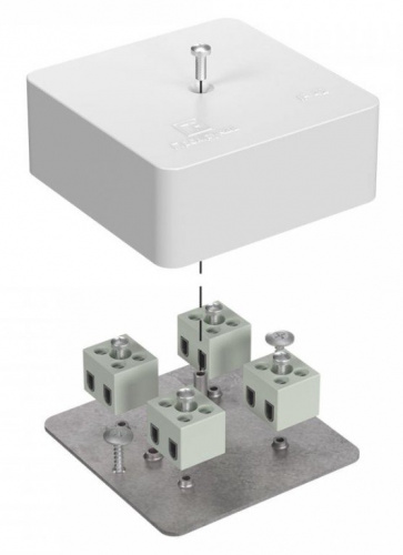 Коробка огнестойкая 75х75х30 (40-0450-FR1.5-8) Коробка огнестойкая для открытой установки Коробка огнестойкая 75х75х30 (40-0450-FR1.5-8) Коробка огнестойкая для открытой установки
