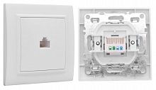 Минск Розетка RJ-45 1-местная СП (ERK01-035-10) Розетка RJ-45 1-местная СП
