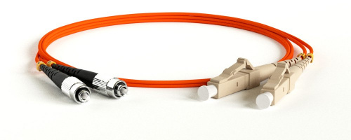 FC-D2-50-FC/PR-LC/PR-H-10M-LSZH-OR Патч-корд волоконно-оптический многомодовый